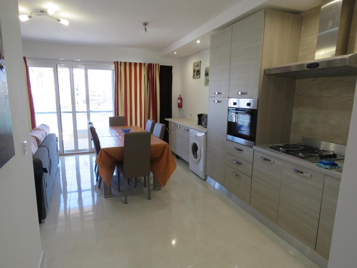 Aquamarine Sea Front Apartments - First Floor Marsaskala Ngoại thất bức ảnh